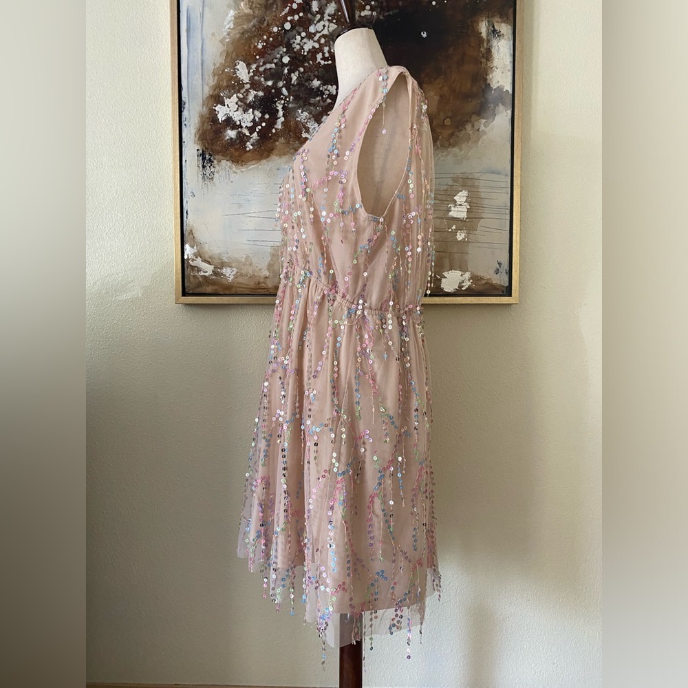 Southern fried chics sparkly fringed sequined dress size XXL NWOT - Picture 7 of 7